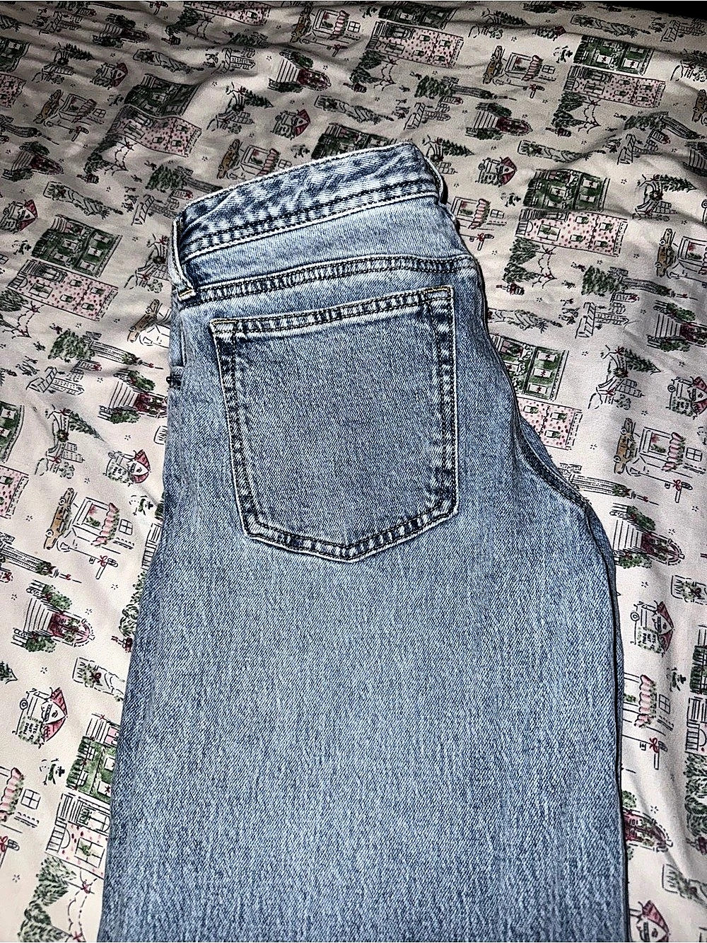 PacSun Women's Blue Straight Leg Jeans
